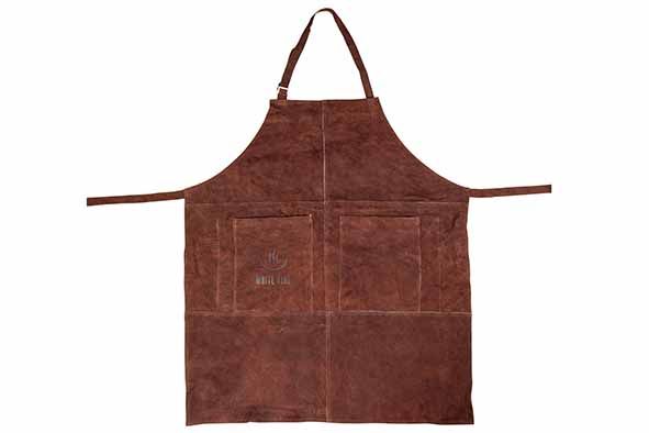 WHITE FIRE - LEDEREN BBQ SCHORT - type a