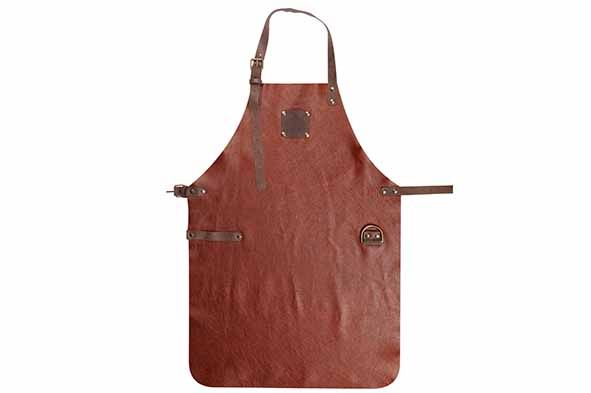 WHITE FIRE - LEDEREN BBQ SCHORT - type b