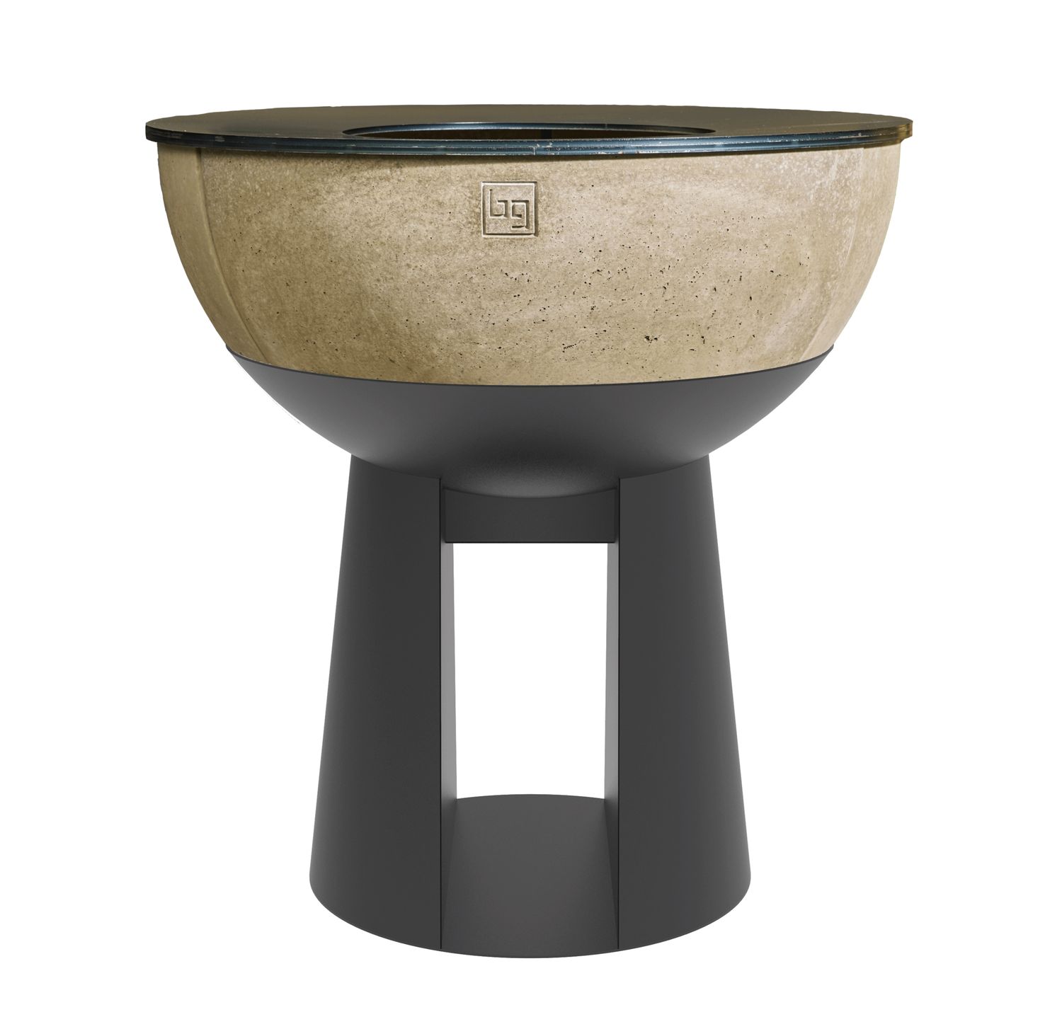 BG stone/steel - BBQ - large