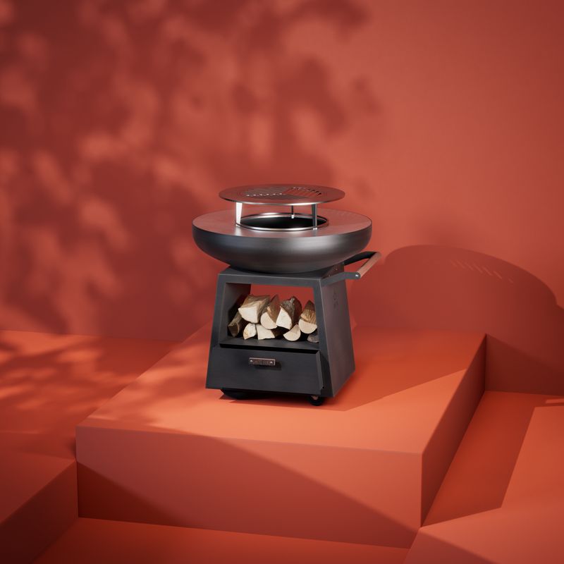 WHITE FIRE - BBQ - ZWART GELAKT - NOMAD