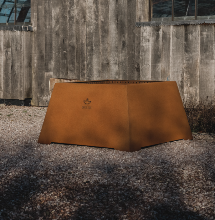 WHITE FIRE - VUURKORF/TUINHAARD/VUURSCHAAL