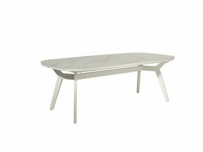 MALI RECTANGULAR TABLE, Kleur: WHITE FRAME COLOR - WHITE TABLETOP COLOR