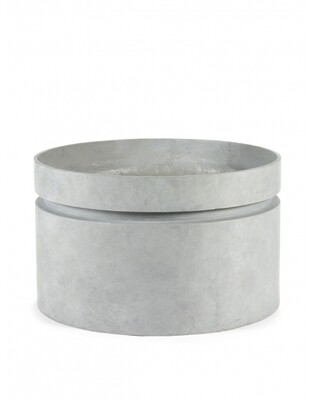 PLANTENPOT ROND - GRIJS
