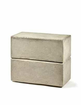 RECHTHOEKIG BETONNEN KRUKJE - MARIE MICHIELSSEN