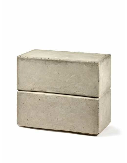RECHTHOEKIG BETONNEN KRUKJE - MARIE MICHIELSSEN