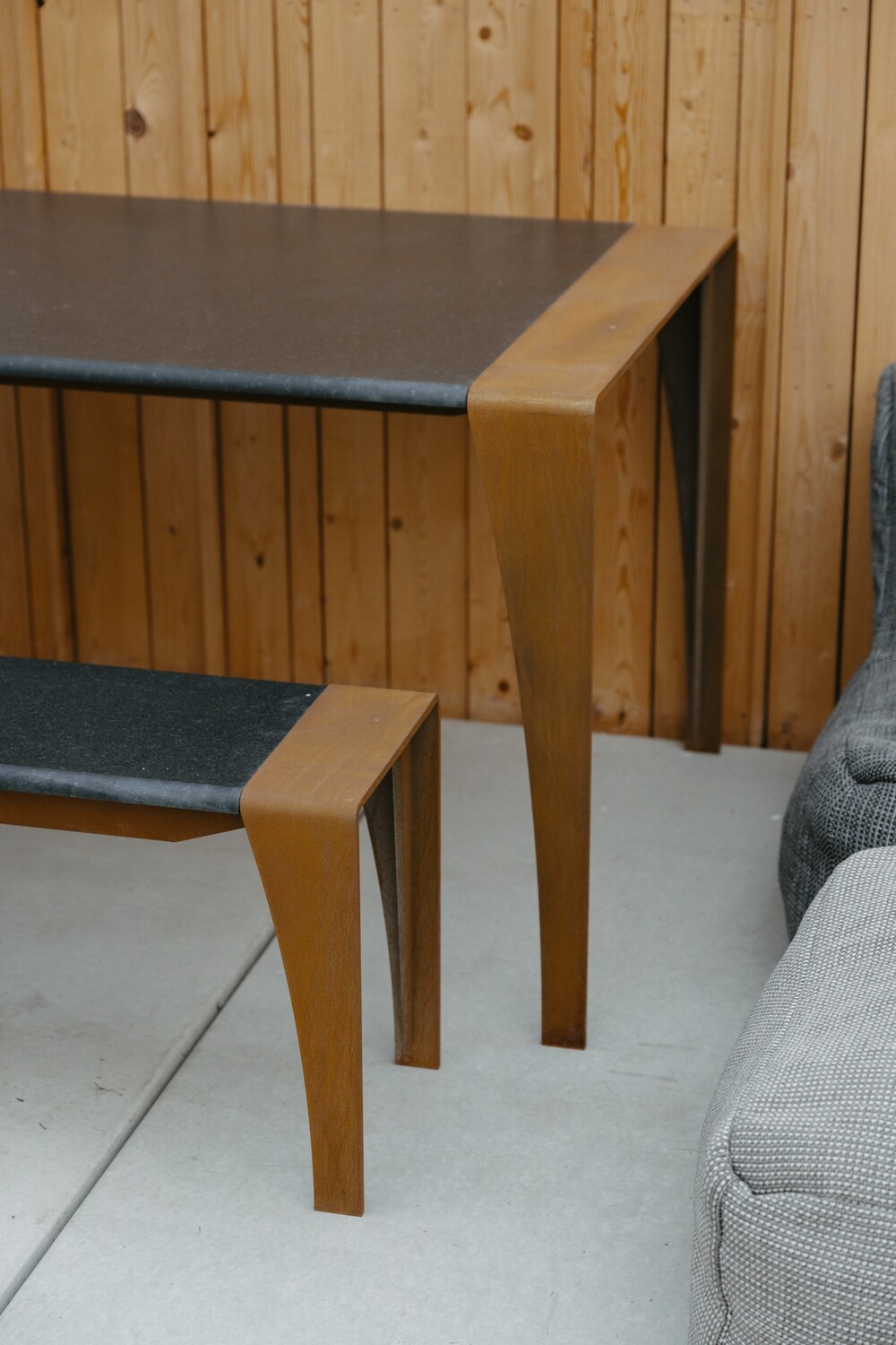 MARCELLO BENCH - CORTENSTAAL MARCELLO BENCH - CORTENSTAAL