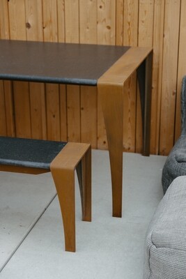MARCELLO BENCH - CORTENSTAAL MARCELLO BENCH - CORTENSTAAL