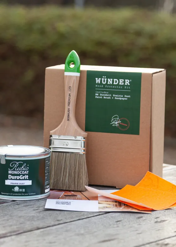 WOOD PROTECTOR incl. paint brush