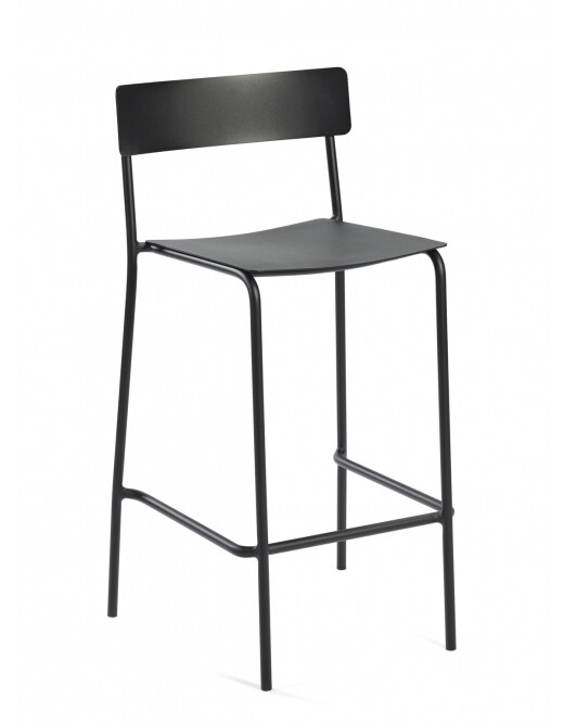 BAR STOOL - AUGUST BY VINCENT VAN DUYSEN, Kleur: Black