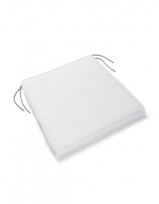 CUSHION LOUNGE STOOL - WHITE - AUGUST BY VINCENT VAN DUYSEN CUSHION LOUNGE STOOL - WHITE - AUGUST BY VINCENT VAN DUYSEN