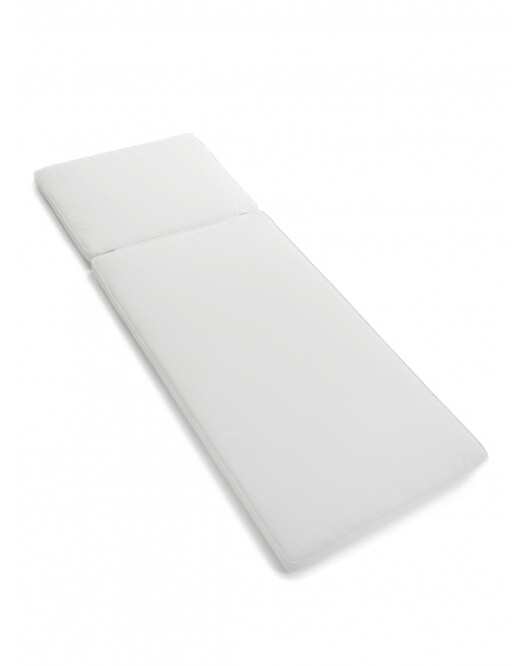 CUSHION SUNLOUNGER - WHITE - AUGUST BY VINCENT VAN DUYSEN CUSHION SUNLOUNGER - WHITE - AUGUST BY VINCENT VAN DUYSEN