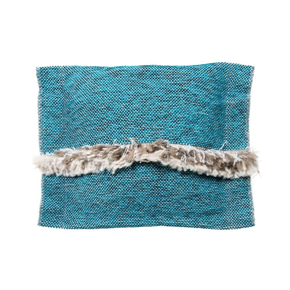 SILKY CUSHION - 40x47cm, Kleur: AZURE