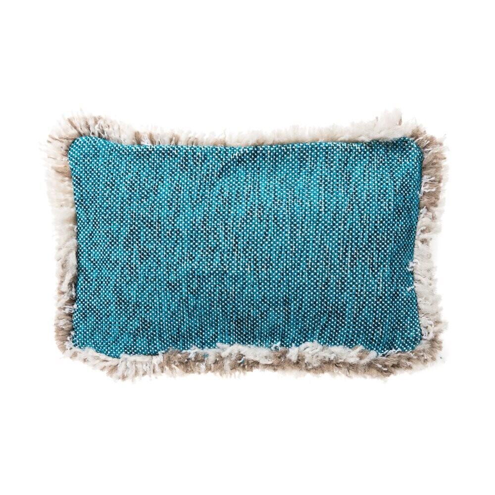 SILKY CUSHION - 30x50cm, Kleur: AZURE