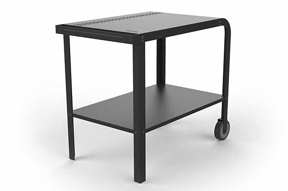 ZIIPA - BIJZETTAFEL, Kleur: Antraciet