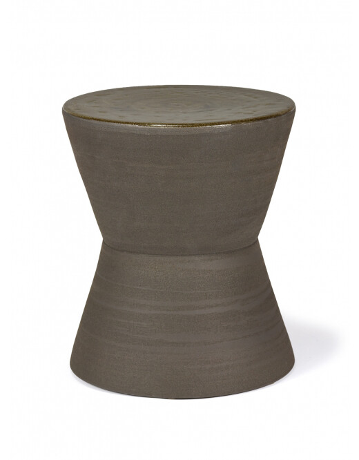 ROND KERAMIEKEN KRUKJE - PAWN - MARIE MICHIELSSEN - zwart ROND KERAMIEKEN KRUKJE - PAWN - MARIE MICHIELSSEN - zwart