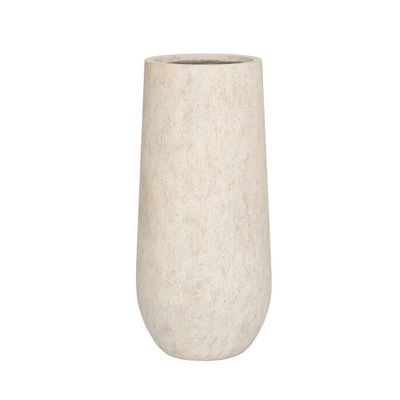 NAX PLANTER - travertine beige
