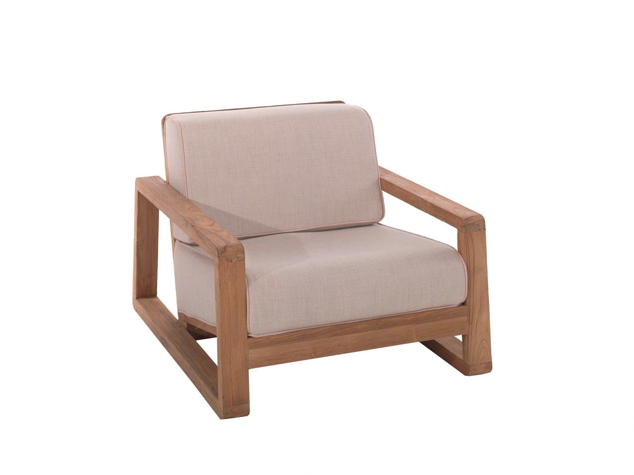 LONDON LOUNGE CHAIR - TEAK