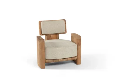FIONA LOUNGE CHAIR - TEAK FIONA LOUNGE CHAIR - TEAK
