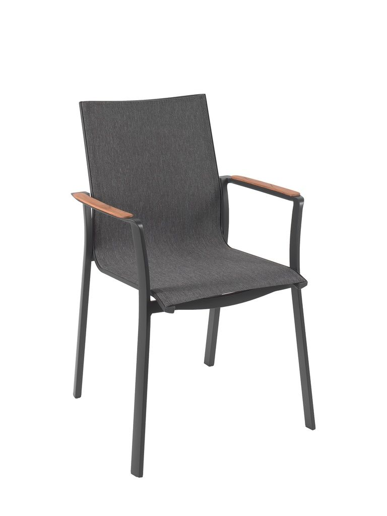 LISBOA CHAIR - met armleuning in teak