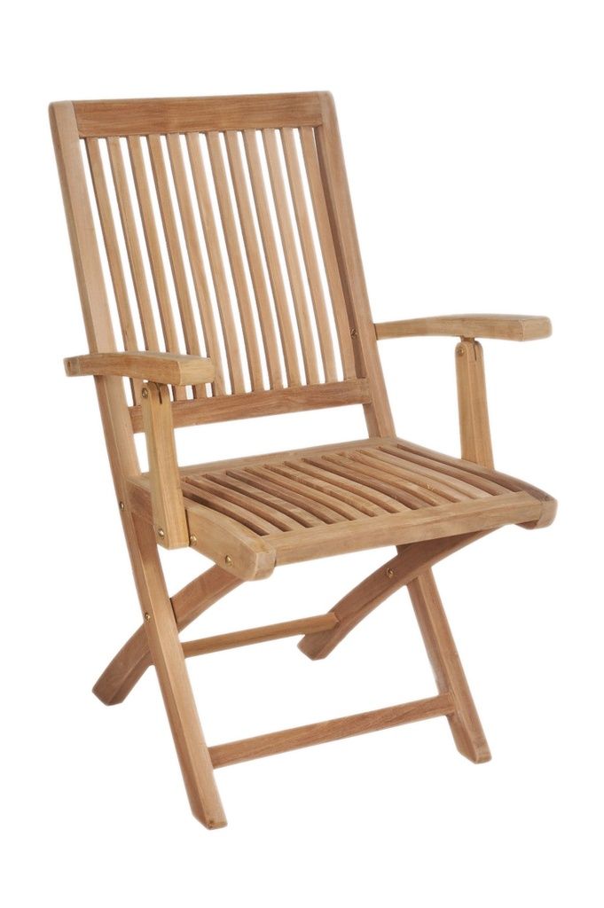 YORK FOLDING CHAIR - met armleuning