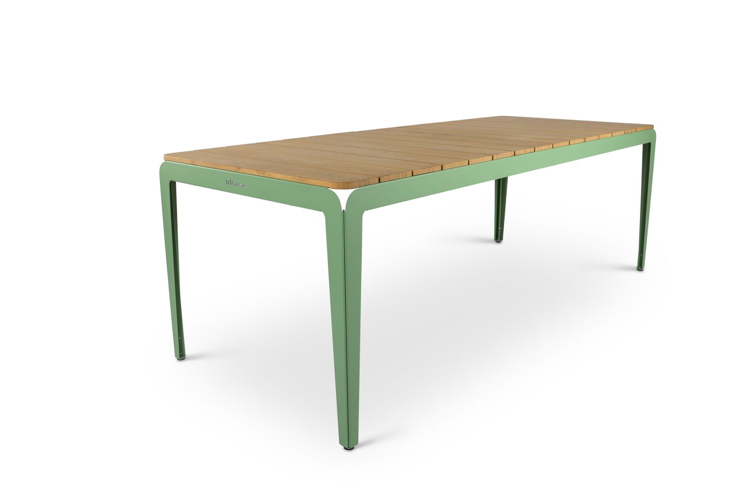 BENDED WOOD TABLE, Kleur: Pale Green