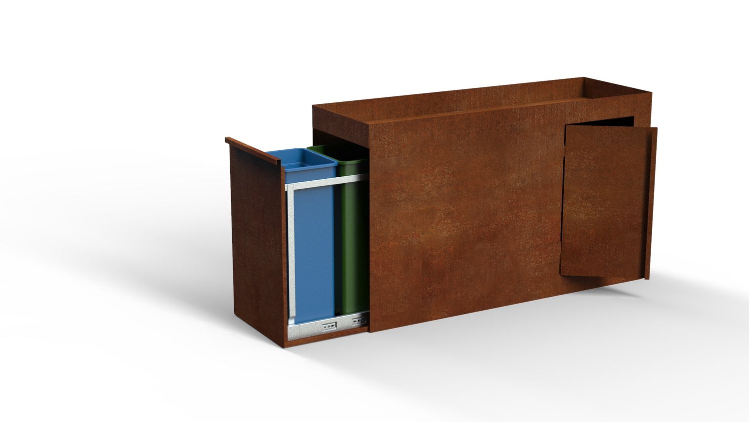 KUJP LARGE type 1 - cortenstaal