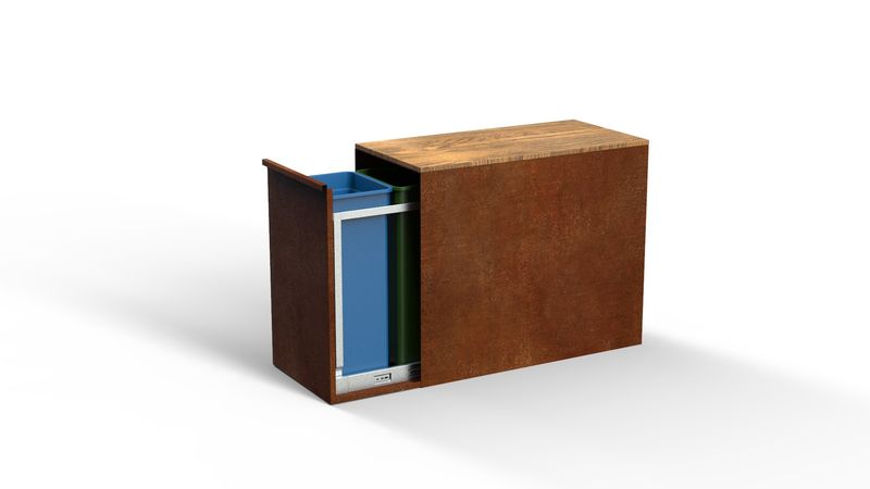 KUJP STANDAARD type 1 - cortenstaal KUJP STANDAARD type 1 - cortenstaal