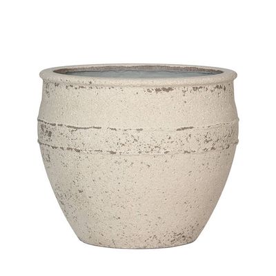 ATHENA PLANTER - chalk white