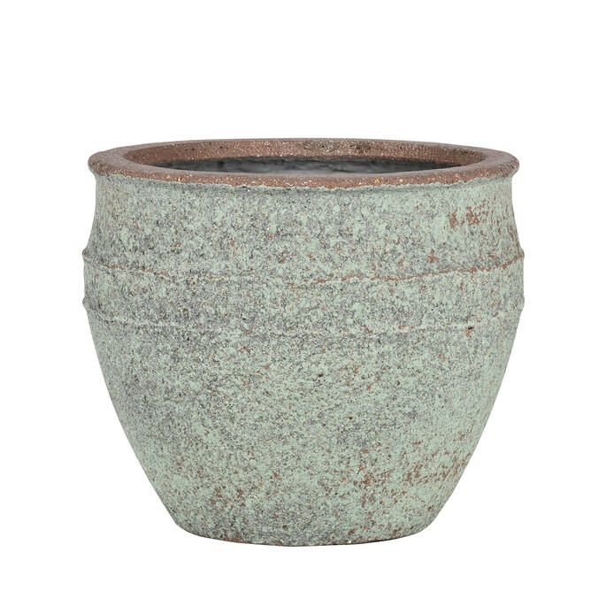 ATHENA PLANTER - rustic green ATHENA PLANTER - rustic green