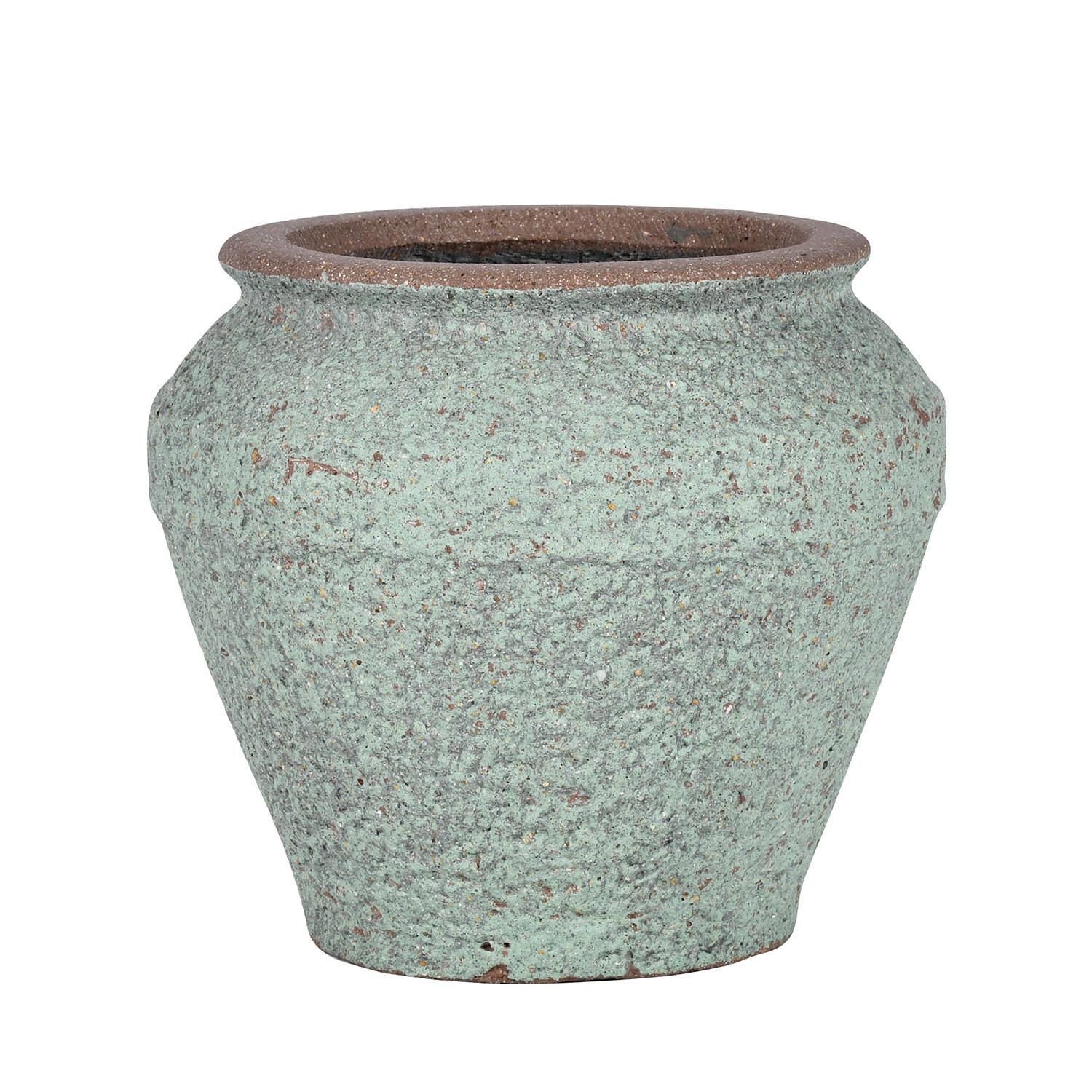 EROS PLANTER - rustic green