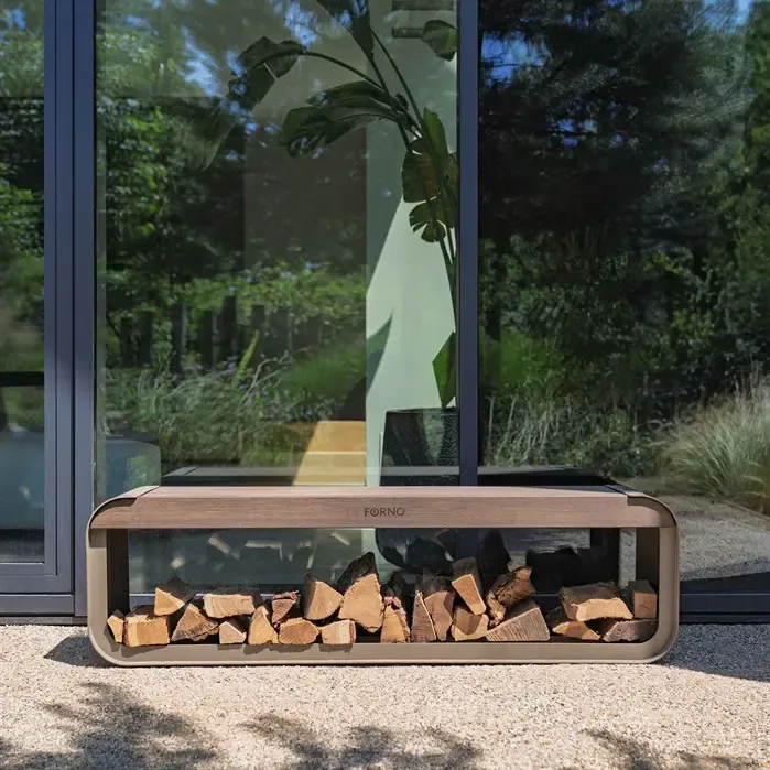 HOUTOPSLAG - ALUMINIUM - laag model