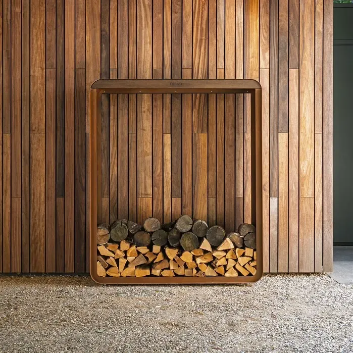 HOUTOPSLAG - CORTENSTAAL - hoog model