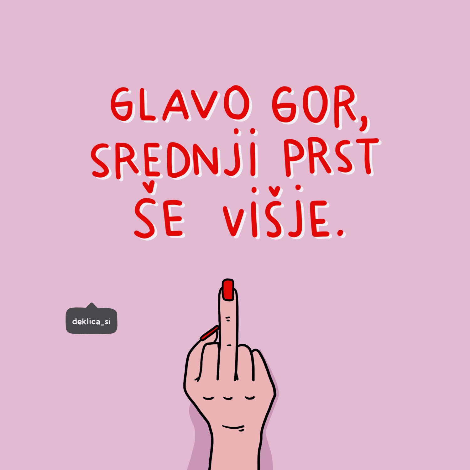 Print 'Glavo gor', 14x14 cm BREZ POŠTNINE Print 'Glavo gor', 14x14 cm BREZ POŠTNINE