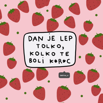 Print 'Dan je lep' (različne velikosti) Print 'Dan je lep' (različne velikosti)