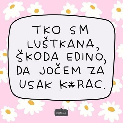 Print 'Luštkana' (različne velikosti) Print 'Luštkana' (različne velikosti)