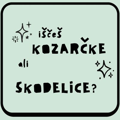 Skodelice in kozarčki