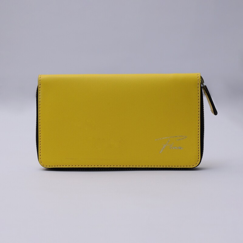 Maxi Bi-fold Wallet ( Yellow)