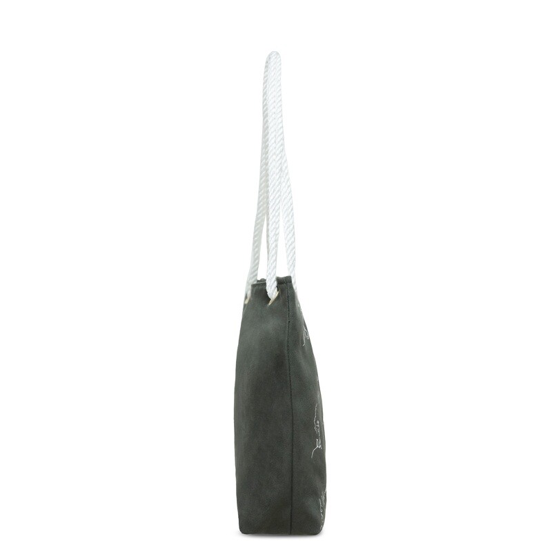 Ndi Umukobwa Canvas Tote Bag  (ARMY GREEN)