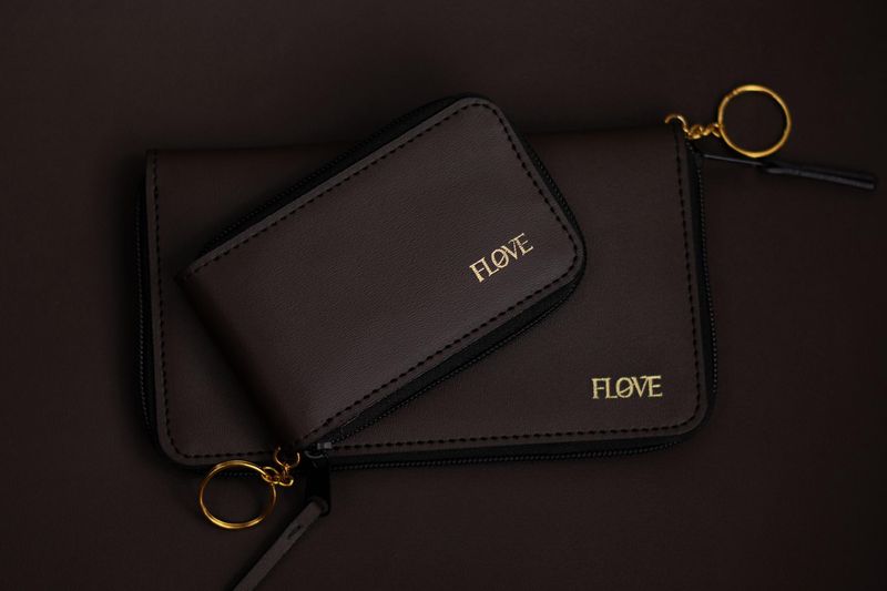 Bi Fold wallet Sets (BROWN)
