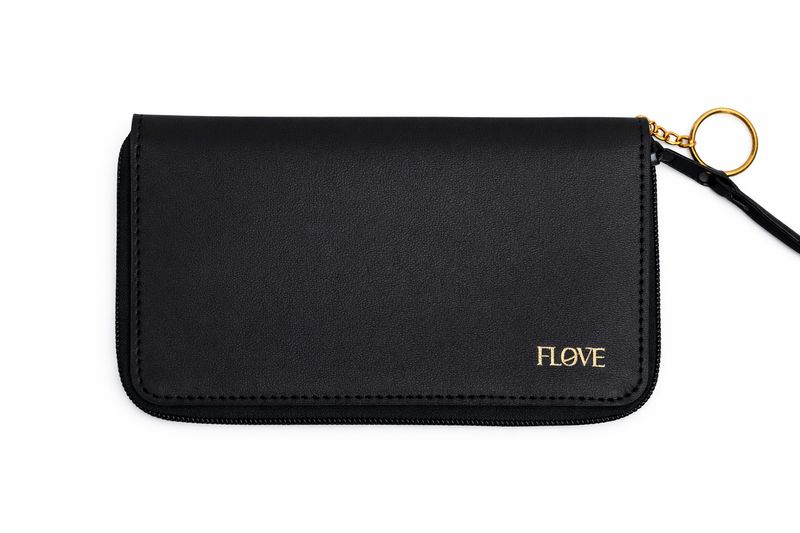 Maxi Bi-fold Wallet ( Black)