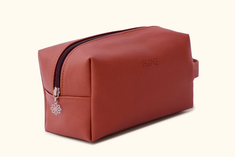 Wristlet Travel Pouch (BROWN)