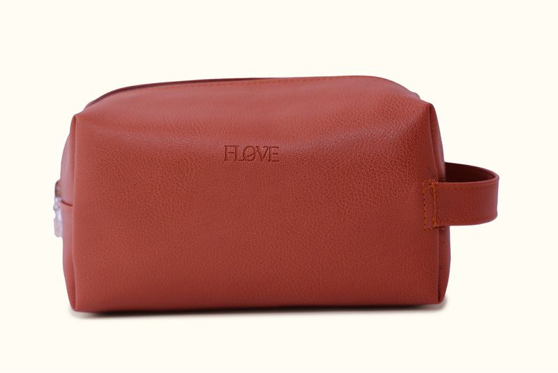Wristlet Travel Pouch (BROWN)