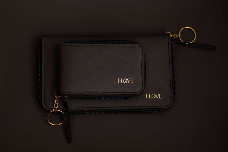 Bi Fold wallet Sets (BROWN)