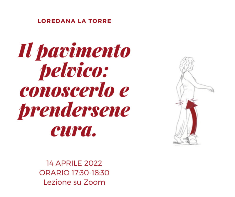 ​Il pavimento pelvico: conoscerlo e prendersene cura. 14 Aprile 2022