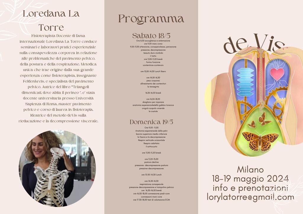Introduzione al metodo deVis 18-19 maggio 2024