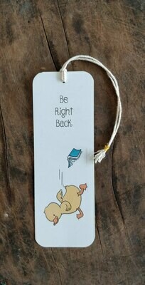 "Be right back" - BOOKMARK