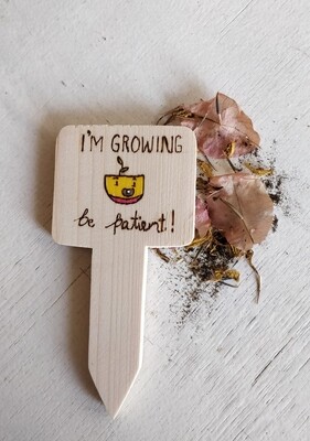 "I'm Growing" - Plant Label