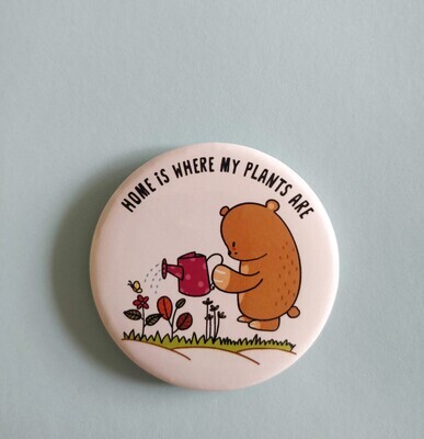Home is where my plants are - Badge