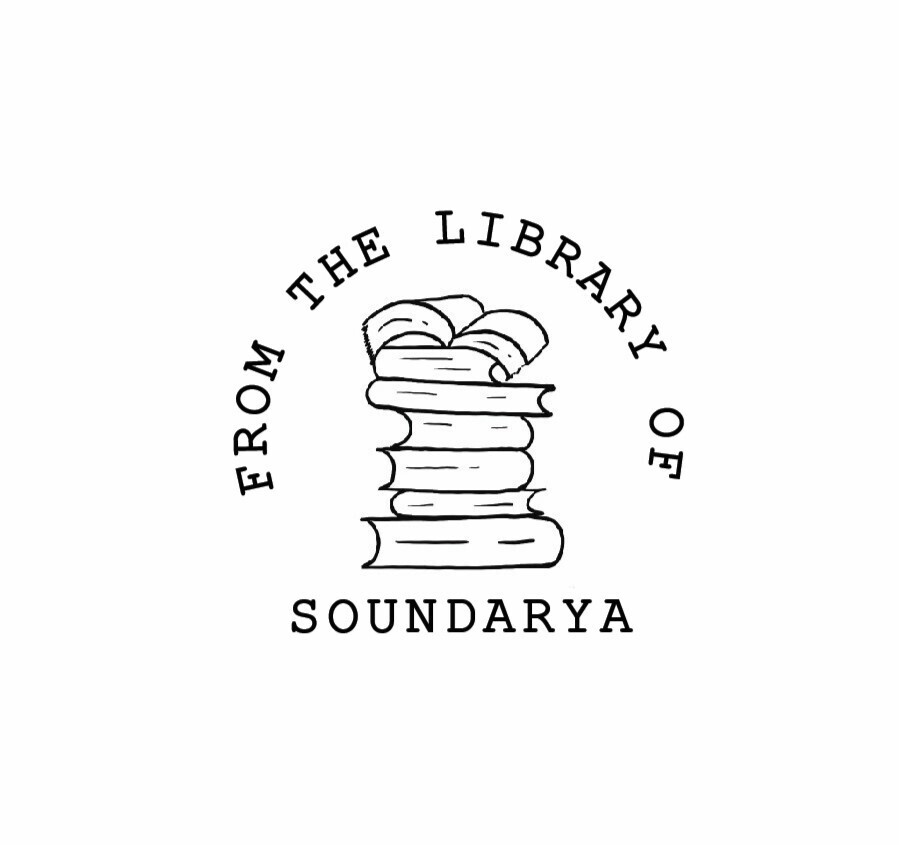 "Library of" Custom Rubber Stamp