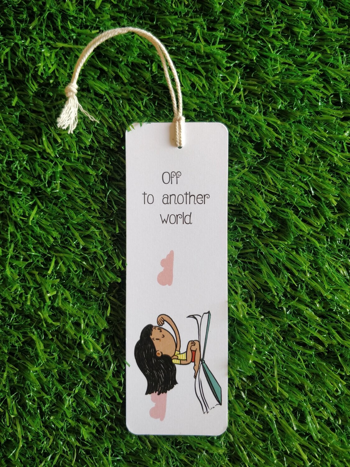 "Off to another world" - BOOKMARK